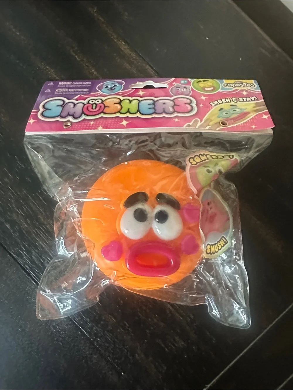 🧡 Orb Curiosities Smushers Orange Squishy 🧡 🤪